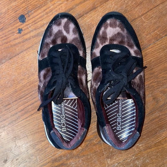 BGBG leopard cheetah sneakers - Picture 2 of 6
